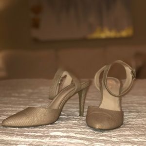 Nine West ankle strap heels